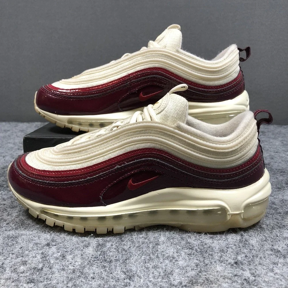 Nike Women's Air Max 97 DQ8582-600 Dark Beetroot/Coconut Milk Size 8.5
